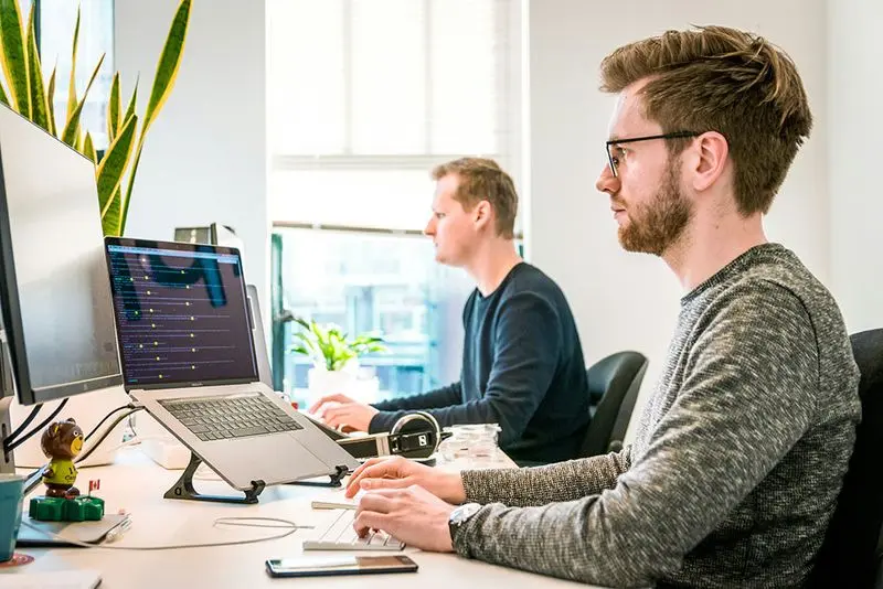 Software engineer evaluating project requirements